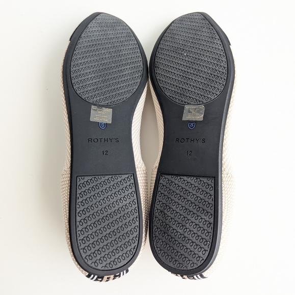 💚 Rothys The Square Tuxedo woman's flat shoes - Picture 3 of 14